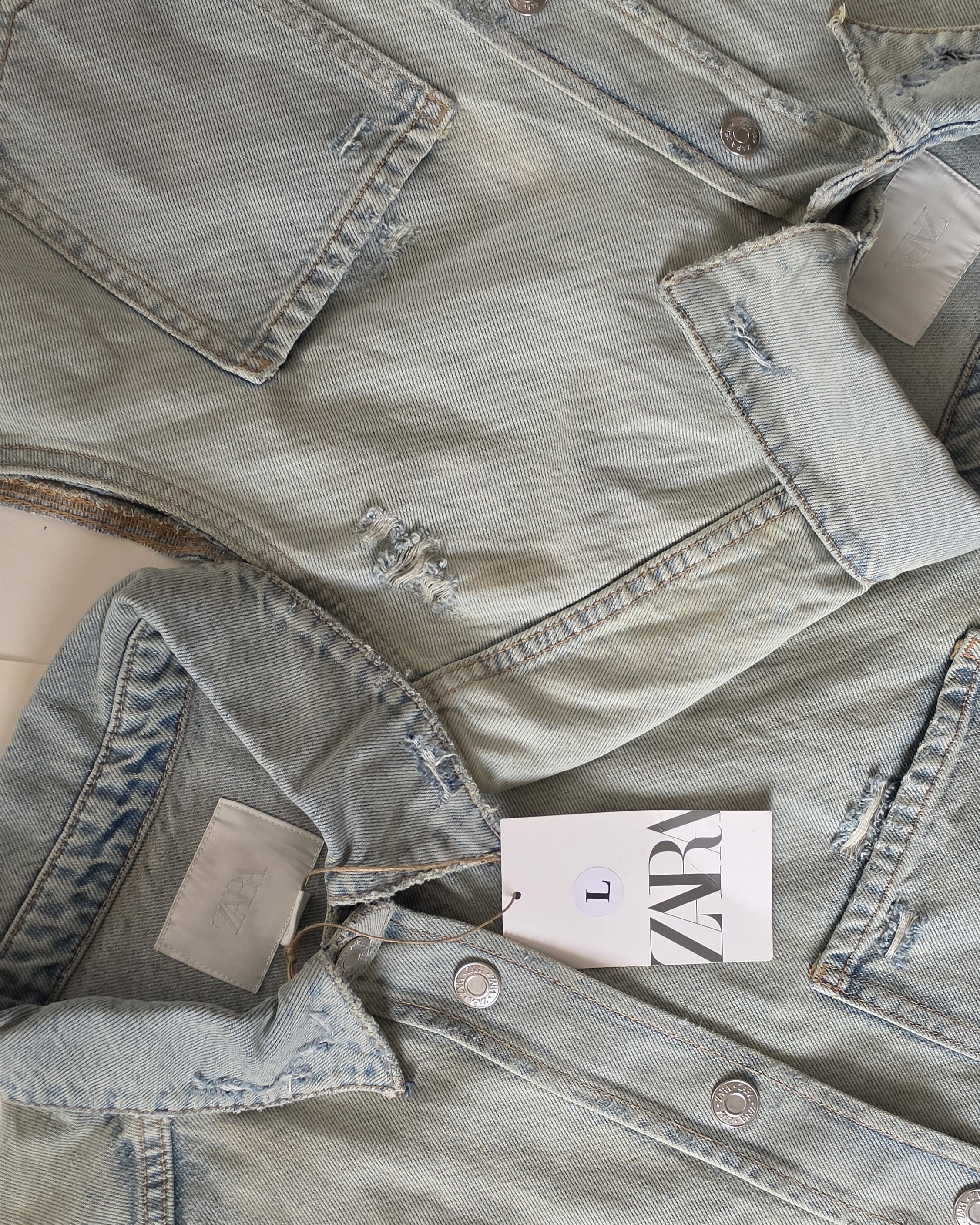 وست جین زاپ‌دار کوتاه زنانه زارا | Zara